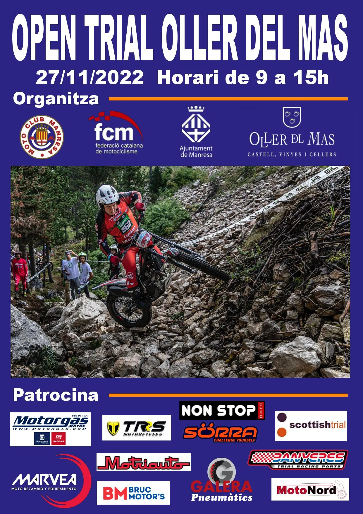 Cartell — OPEN TRIAL OLLER del MAS