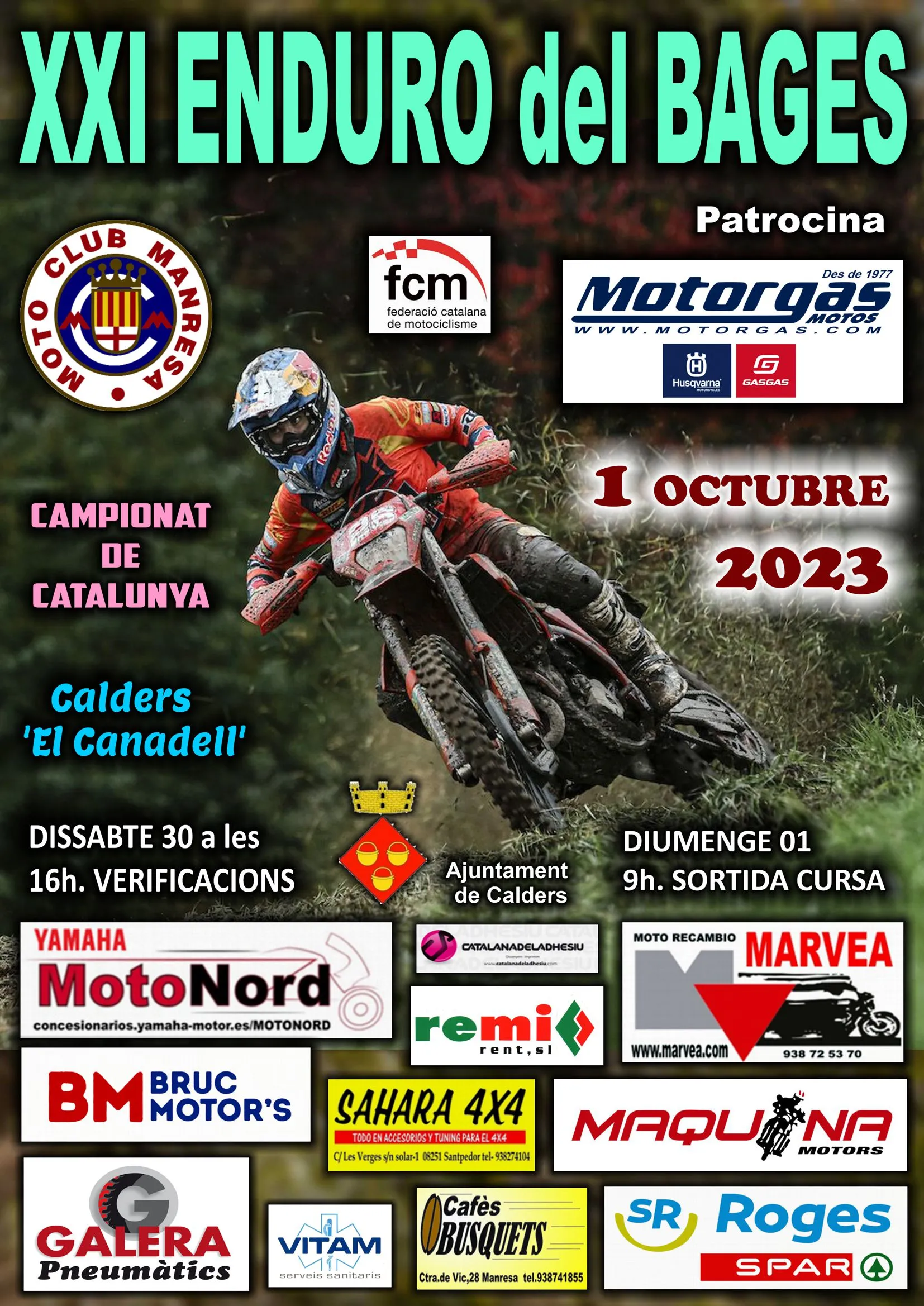 Cartell — ENDURO del BAGES